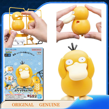 Bandai Original Genuine POKEMON MODEL KIT QUICK 1 21 22 23 Anime Action Figures Toys Kids Gift Assembly Model Collect Ornaments