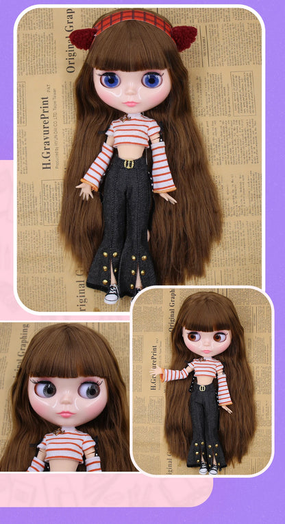 ICY DBS Blyth Doll 1/6 BJD Anime Doll Joint Body White Skin Matte Face Special Combo 30cm TOY