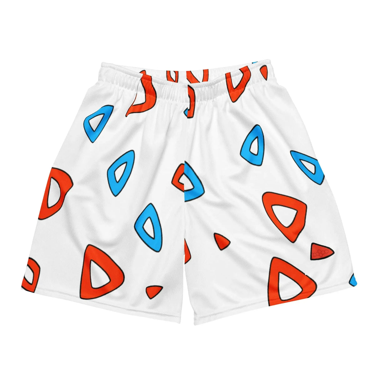 Bandai Anime Pocket Monster Togepi Pattern Allover Print Adult Kids Gym Shorts Summer Quick-dry Soft Lightweight Swim Shorts