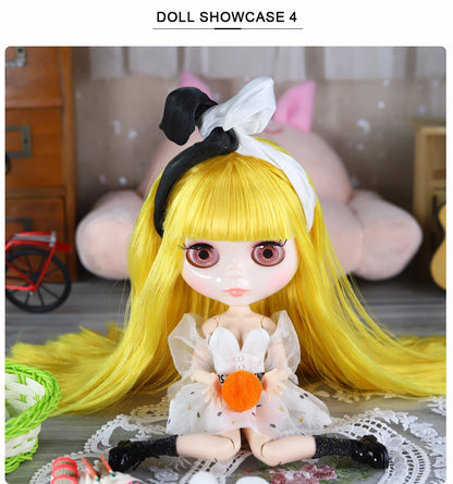 ICY DBS Blyth Doll 1/6 BJD Toy  Joint Body Set for Special Sale Random Eyes 30cm Anime Girl Gift