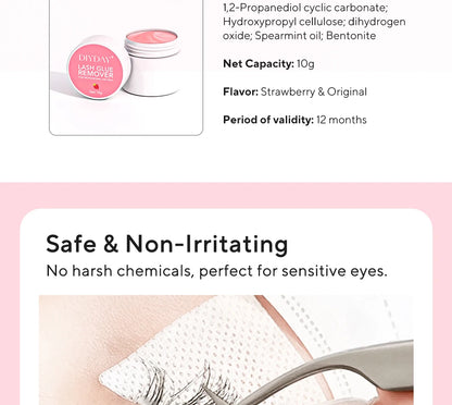 Eyelash Extension Glue Remover Cream