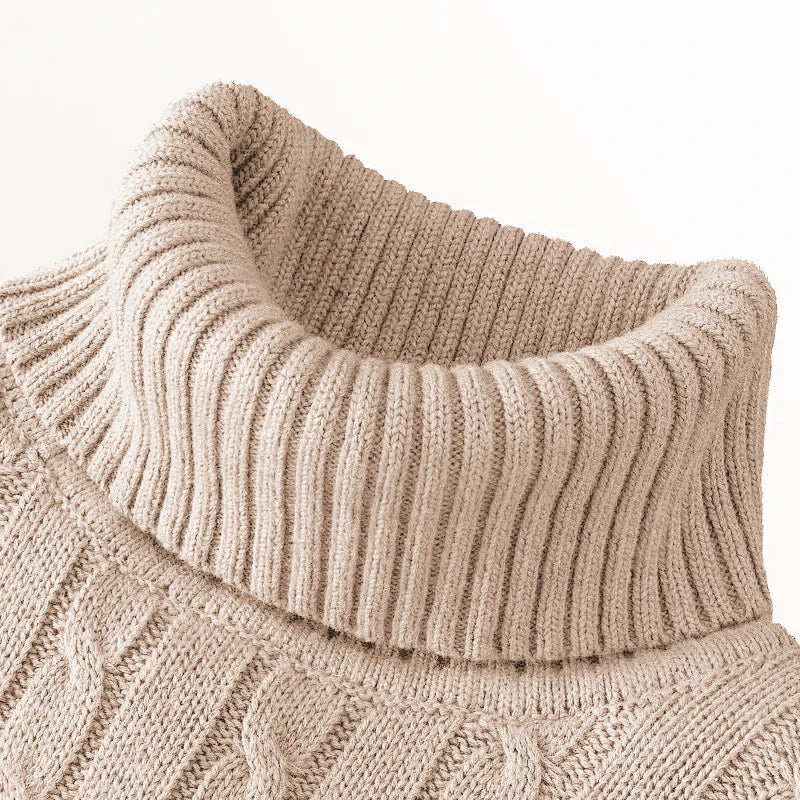 Men's Knit Turtleneck Pullover