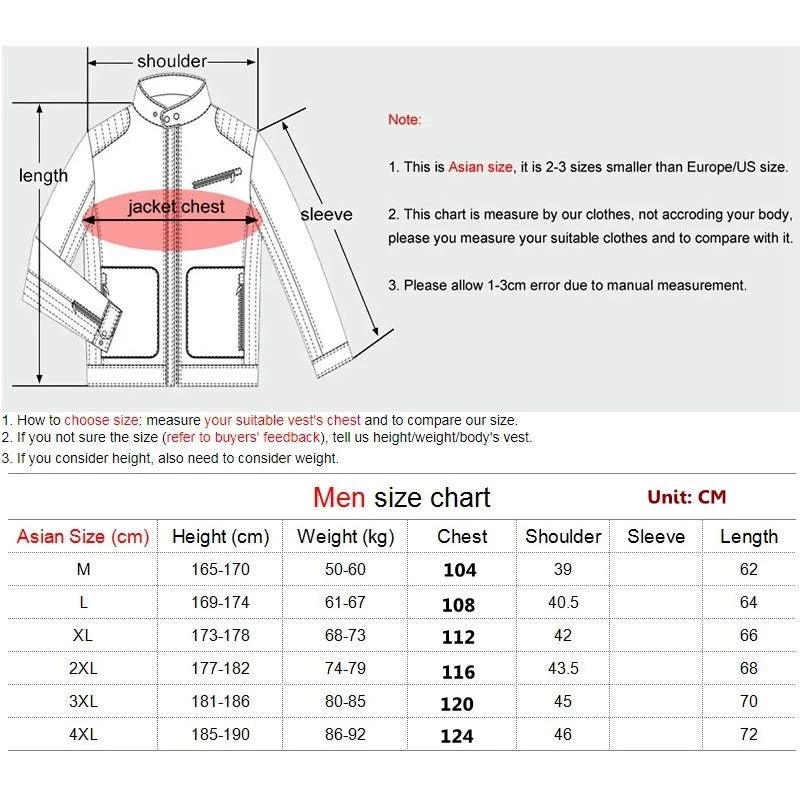 Men's Warm Zip-Up Padded Vest