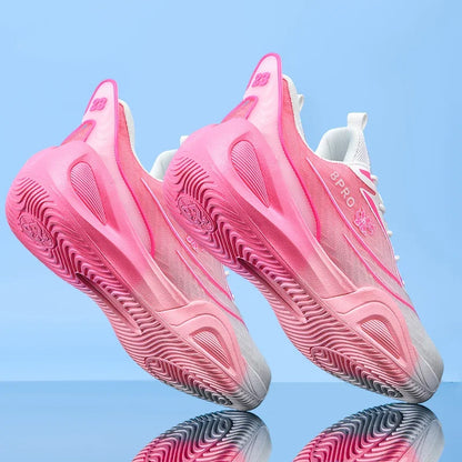 Men Basketball Shoes Unisex High Quality Sneakers Women Light Sports Shoes Outdoor Unisex Breathable Athletic Trainer Non-slip