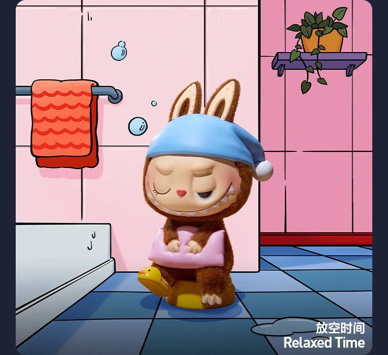 POP MART LABUBU THE MONSTERS 1:00 A.M. Series Mystery Box Genuine Blind Box Guess Toys Bag Ornament Figurines Home Decor Desktop