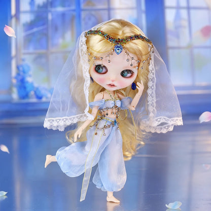 ICY DBS Blyth 1/6 Doll Hand Painted Set Forest Fairytale Frosted Face Doll SD BJD
