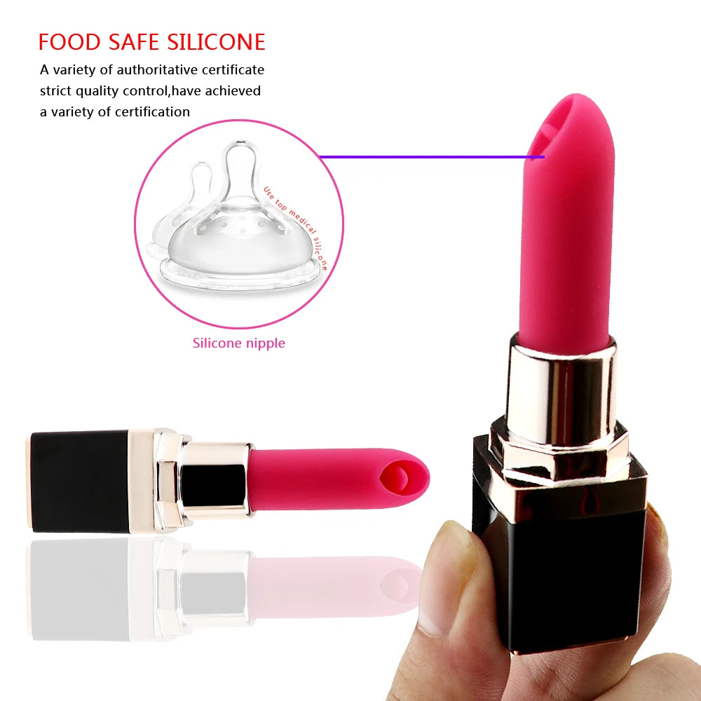 Mini Lipstick Vibrator Portable Bullet Rechargeable G-spot  Massage Clitoris Stimulator Erotic Product Sex Toys for Women Sexo