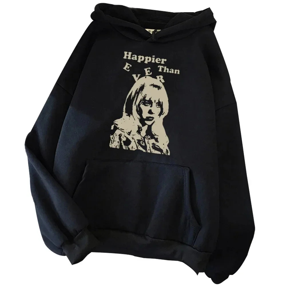 2026  Ever Happy of Ever hooded sweatshirt casual and personalized hooded top hoodie neutral streetwear music album fan gift