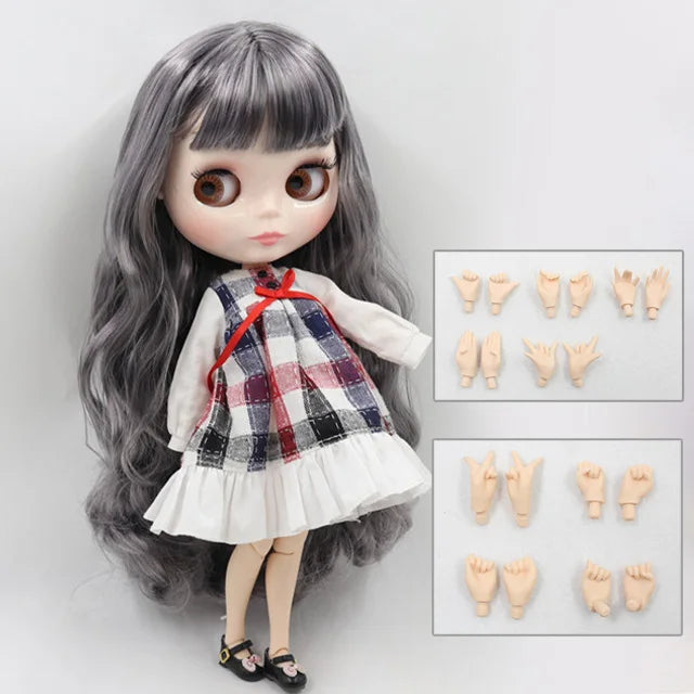ICY DBS Blyth Doll icy 1/6 bjd 30cm toy white skin joint body naked doll or doll clothes shoes