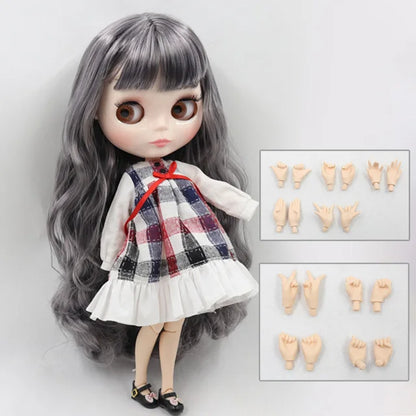 ICY DBS Blyth Doll icy 1/6 bjd 30cm toy white skin joint body naked doll or doll clothes shoes