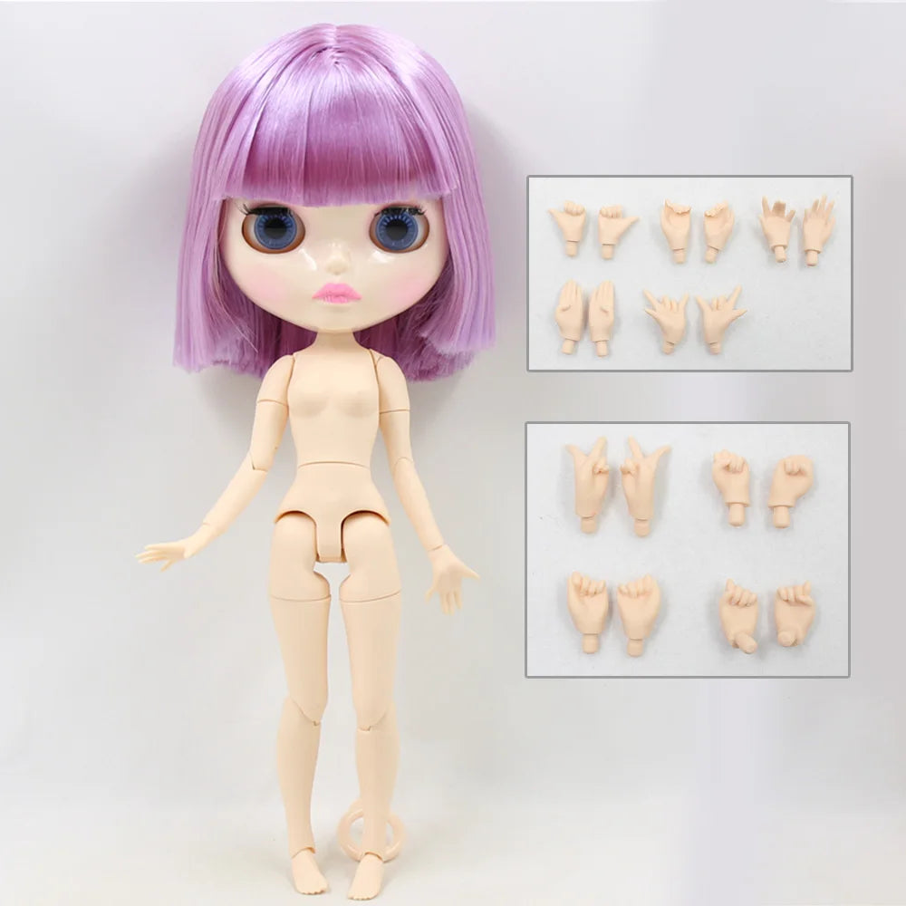 ICY DBS blyth doll 1/6 joint body white skin toy customized doll 30cm bjd random eyes colors anime toy girls gift