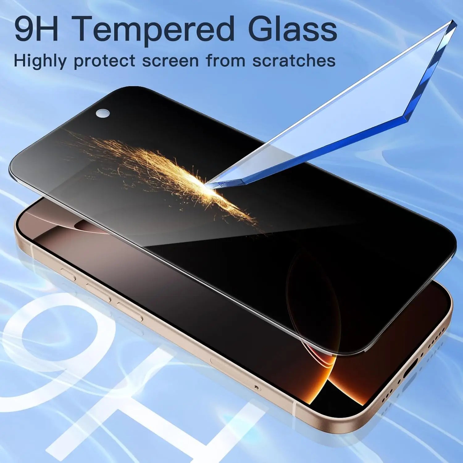 1/3/5 PCS Anti Spy Tempered Glass For iPhone 18 17 16 15 Pro Max Privacy Screen Protector iPhone 16 Front Film iPhone 15 14 Plus verre trempe iphone 17 16e 14 13 12 11 Privacy Film