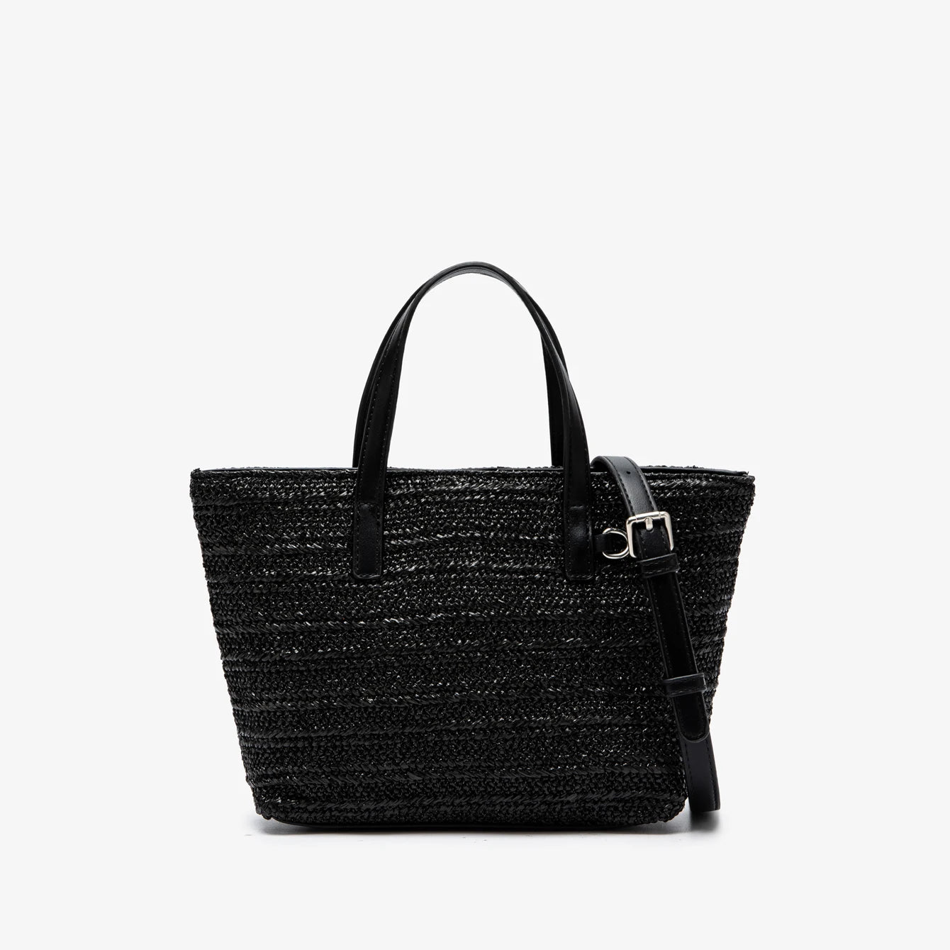 Women's Straw Tote Bag – Large Capacity Beach & Shopper Bag, 2 Colors, 2 Sizes - TRYSHOPPY