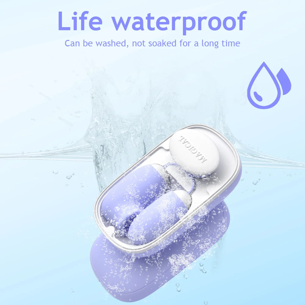 Double Jump Egg Clit Sucker Vagina Sucking Vibrator With Cute Magic Box Female Clitoris Vacuum G-pot Stimulator Nipple Sex Toys