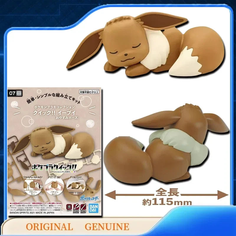 Bandai Original Genuine POKEMON MODEL KIT QUICK 1 21 22 23 Anime Action Figures Toys Kids Gift Assembly Model Collect Ornaments