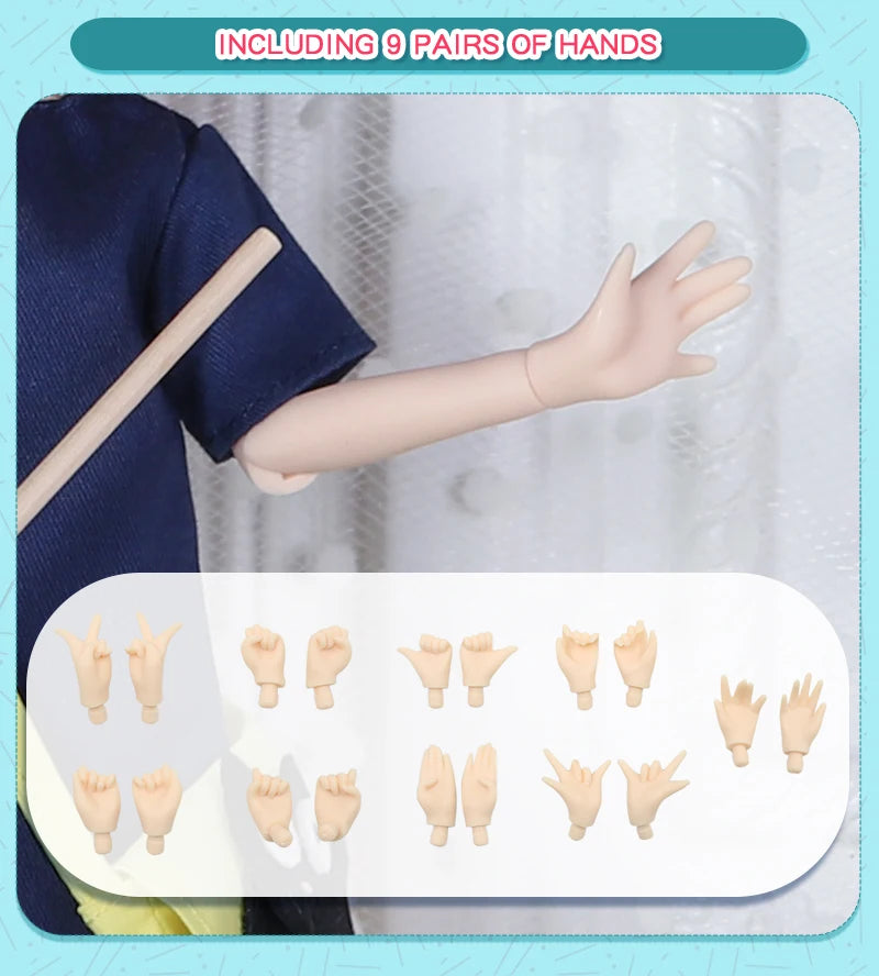ICY DBS Blyth doll White Skin Glossy face Matte face Joint body with hand set A&B 1/6 bjd suitable diy makeup Special price