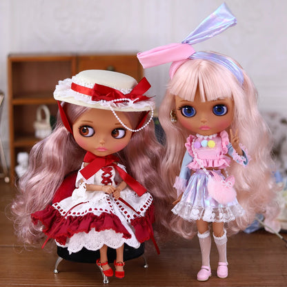 ICY DBS Blyth Doll BJD Joint Body dark Skin Set 1/6  30cm Girl  Gift Anime SD