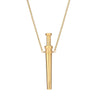 MaiLun 1pc Stress Anxiety Relief Necklace 82.5mm Length Stainless Steel Meditation Necklace Quit Smoking Anxiety Relief Necklace