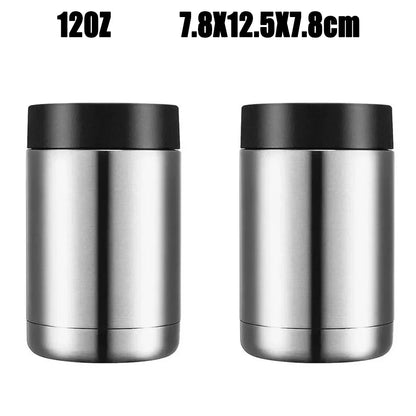 Stainless Steel Wine Bottle Refrigerator Can Double Wall Vacuum Insulated Beer Bottle Cooler Coke Refrigerator Can Bar Accessori
