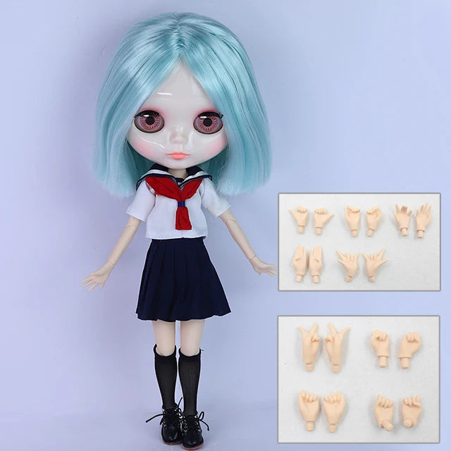 ICY DBS Blyth Doll 1/6 BJD Toy  Joint Body Set for Special Sale Random Eyes 30cm Anime Girl Gift