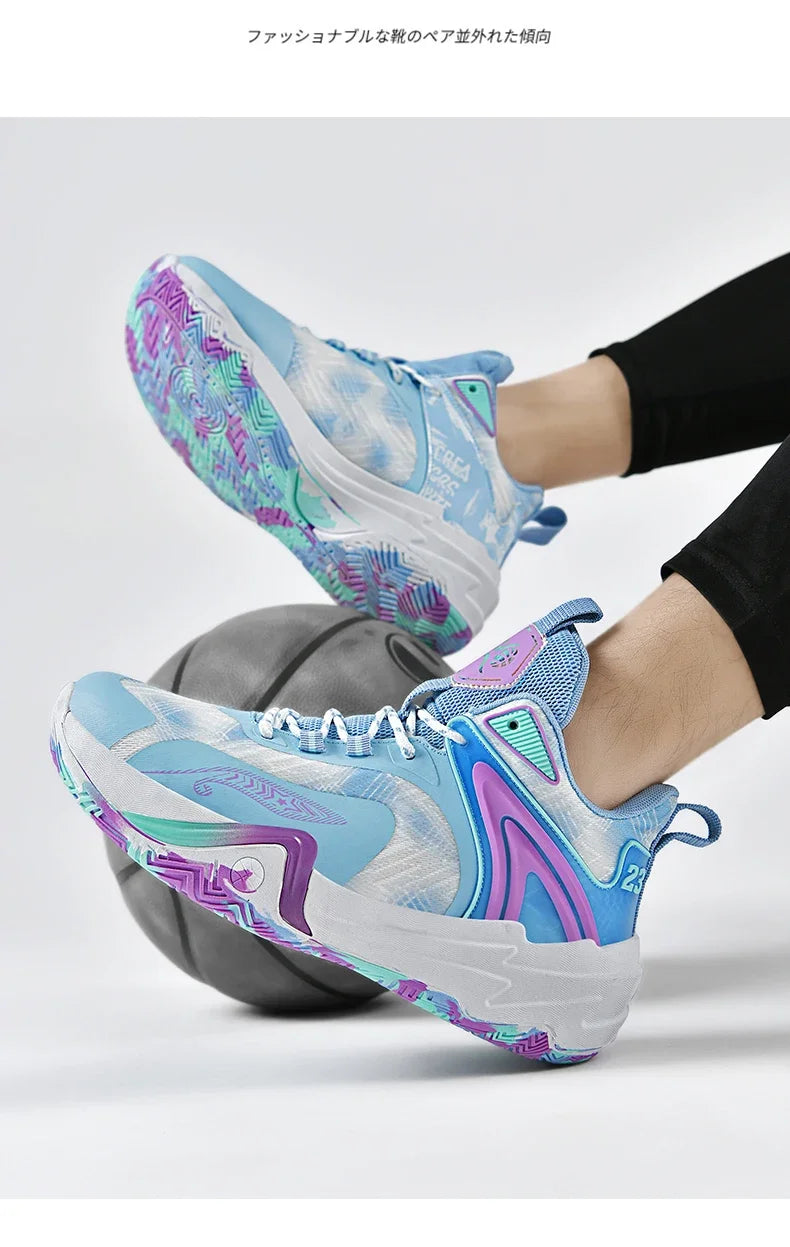 Men Basketball Shoes Women Unisex Unisex Outdoor Non-slip Trainer Light High Quality Athletic Sneakers Breathable Sports Shoes
