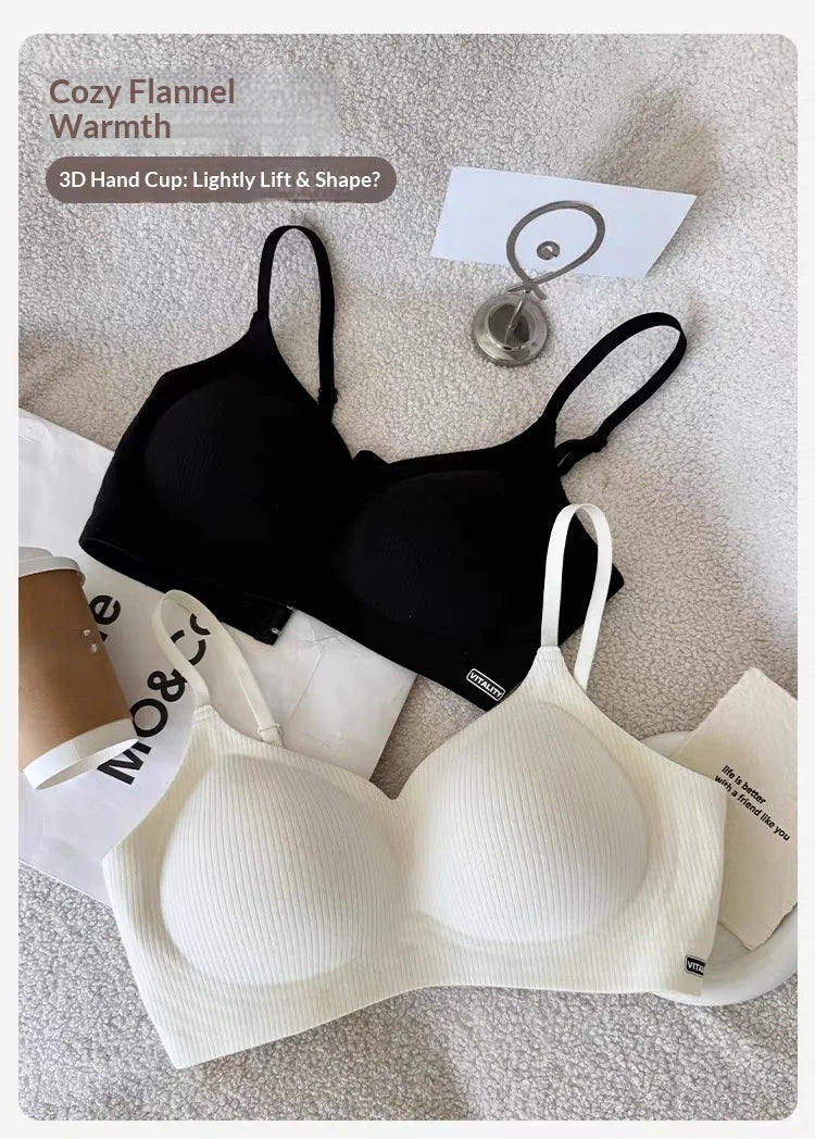 Women's Seamless Thin-Strap Underwire Bra