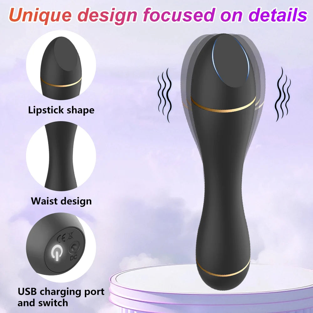 Mini Bullet Vibrator G-spot Clitoris Vaginal Stimulator 10 Speed Vibrating Fast Orgasm Dildo Butt Plug Anal  Sex Toys For Women