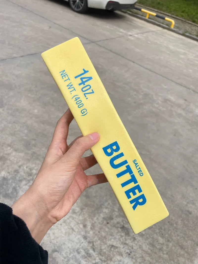 Taba Squishy Giant Butter Cheese Fidget Toy Slow Rising Big Butters Sticks Moist Squeeze Toy Relieve Anxiety Adult Autism Gifts