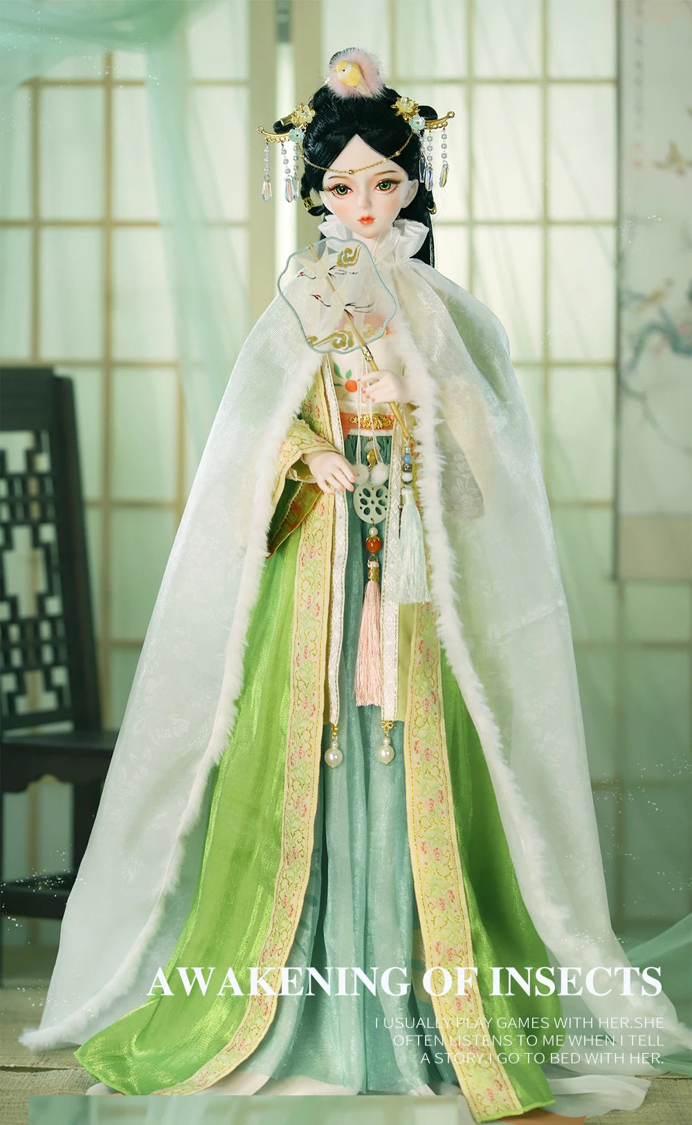 DBS 1/3 BJD toy Dream Fairy Season Series mechanical joint Body hand-painted makeup high quality 60cm collection doll sd