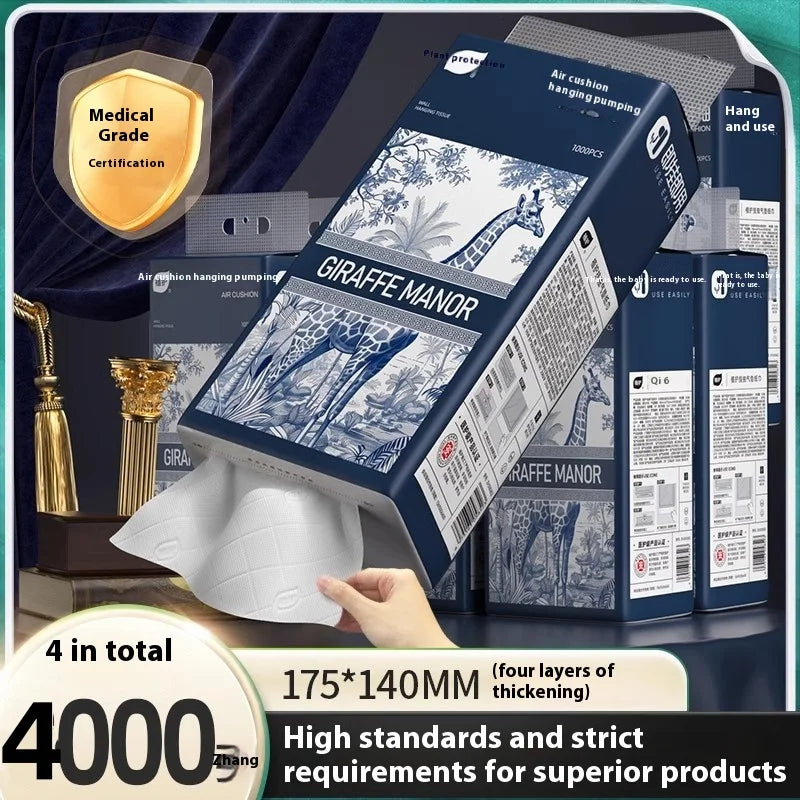 4-Pack Hanging Household Paper Towels