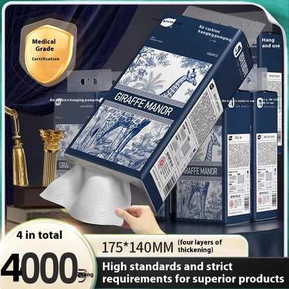 4-Pack Hanging Household Paper Towels