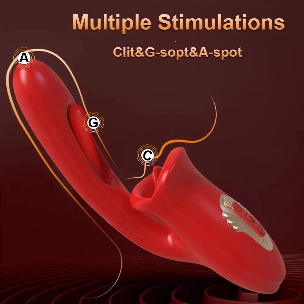 Dual-Action Suction Personal Massager