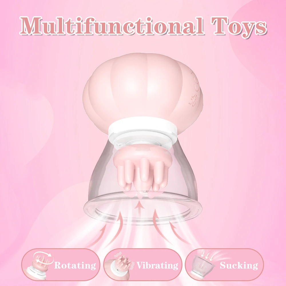 10-Mode Nipple Suction Massager