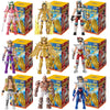 Blokees Galaxy Version Gold Saint Action Figure Libra Dohko Sagittarius Champion Seiya Mu Aiolia Assembly Toys Children Gift