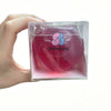 Apple Moldable Stress Ball Coconut Oil Squishy Transparent Apple Non-Bounce Squeeze Ball ASMR Sensory Toy Relieve Stress Toy