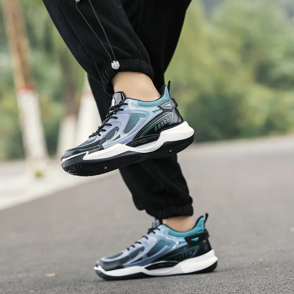 Men's Running Shoes Breathable Mesh Lightweight Comfortable Casual Travel Shoes Soft Bottom Anti-slip Wear-resistant Sports S...