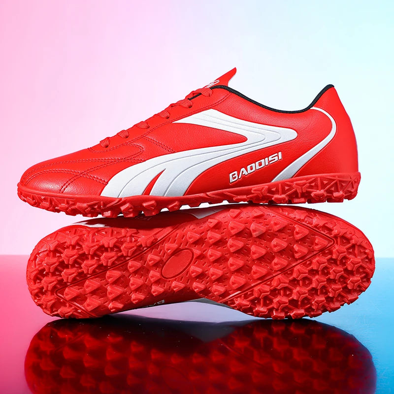 Men Soccer Shoes Breathable Sneakers Ultralight Professional Unisex Grass Cleats Match Football Boots Futsal Training Sport