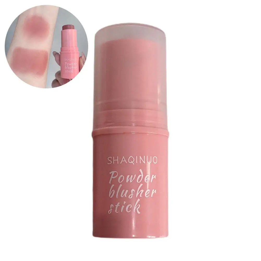 Velvet Liquid Blush Matte Sponge Head Blusher Natural Lasting Brighten Facial Contour Blush Tint Makeup