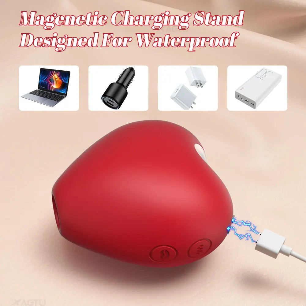 Clit Sucker Adult Sex Toys for Women, Rose Toy Vibrator Sex with 5 Suction & Vibration Modes, G Spot Vibrator for Couples