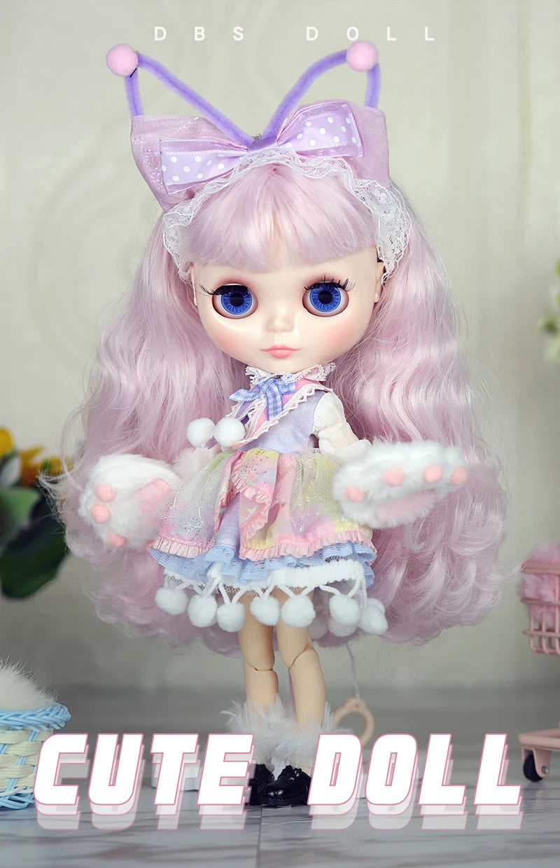 ICY DBS Blyth doll 1/6 Anime Doll joint body white Skin glossy face Special Combo with clothes, shoes and hands 30cm BJD TOY