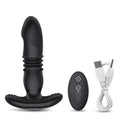 Thrusting Sex Toys Anal Plugs, Anal Toys Sex Toy Vibrating Butt Plug G Spot Vibrator Anal Beads Prostate Massager for Men Women