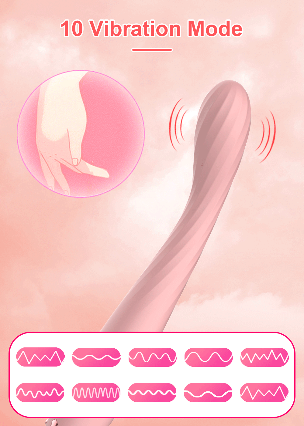 Beginner-Friendly G-Spot Personal Massager