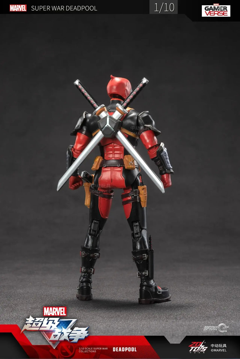 ZD Toys Deadpool & Wolverine Action figures Deadpool Boxed Wolverine  Collection Adult Action Figures Kids Toy