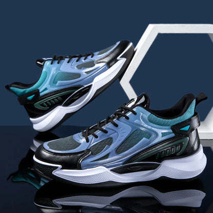 Men's Running Shoes Breathable Mesh Lightweight Comfortable Casual Travel Shoes Soft Bottom Anti-slip Wear-resistant Sports S...