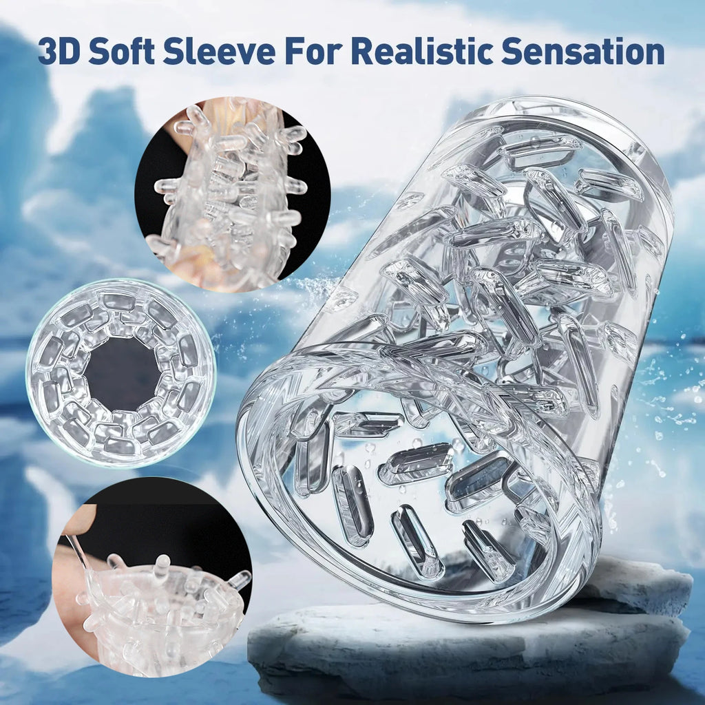 Automatic Male Masturbator Cup Vibration Vibrating Masturbation Machine Vagina Pusssy Blowjob Toys for Man Adults 18