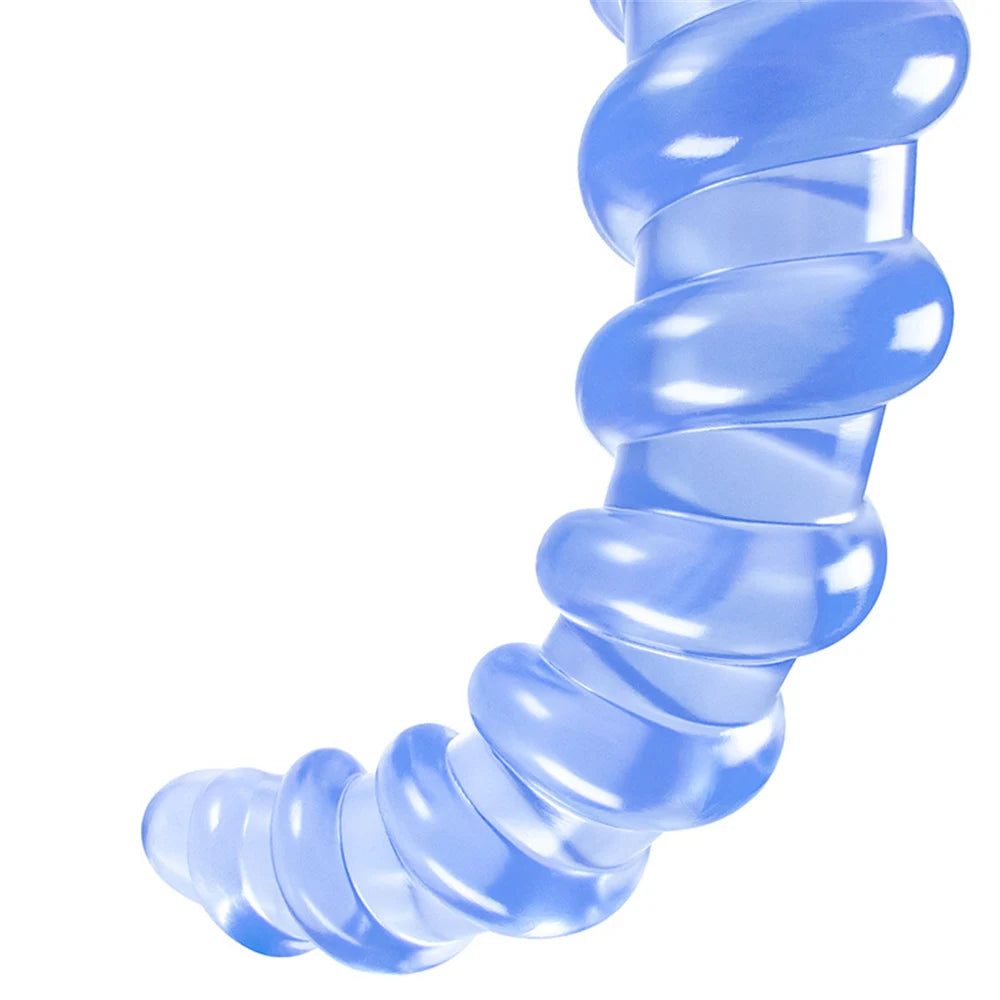 Huge Spiral Anal Butt Plug Dildo Beads Buttplug Dildo Prostate Massager Masturbators Adult Toy Sexy Toys ForGay Men Woman 18+