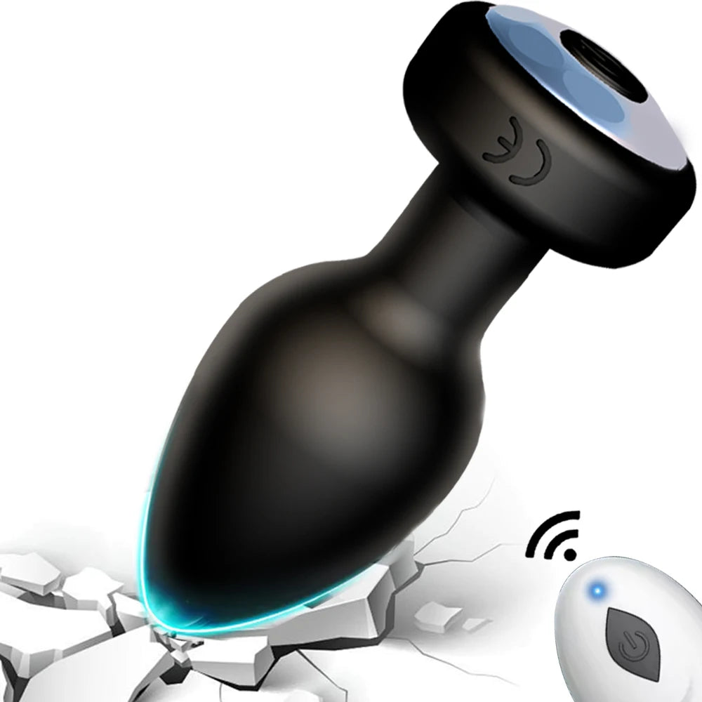 Butt Plug Vibrator Wireless Remote Control Prostate Massager Stimulator Vagina Masturbator Adult Supplies Masturbate Sex Toys