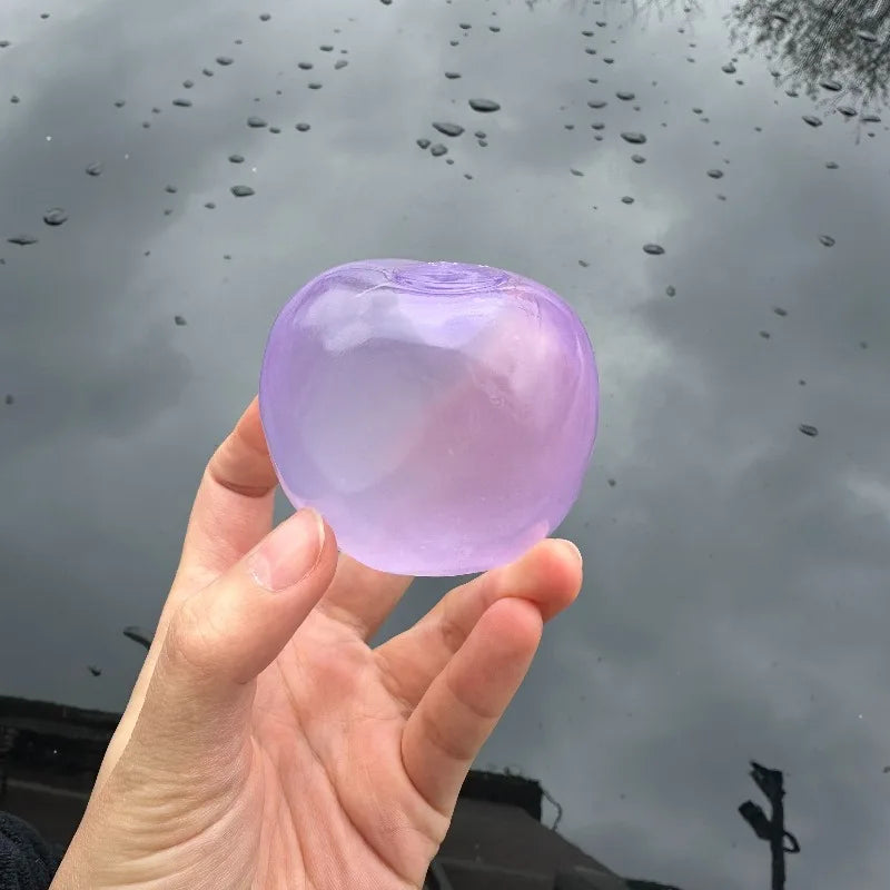 Squishy Plasticity Mochi Fidget Toys Transparency Coconut Oil Maltose Squeeze Toy Funny Anti-stress Sensory Toy for Adults Gifts