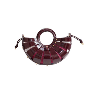 Women's PU Leather Round Handbag – Large Capacity Retro Tote, 6 Colors - TRYSHOPPY