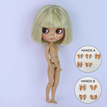ICY DBS Blyth Doll 1/6 BJD Toy  Joint Body Set for Special Sale Random Eyes 30cm Anime Girl Gift
